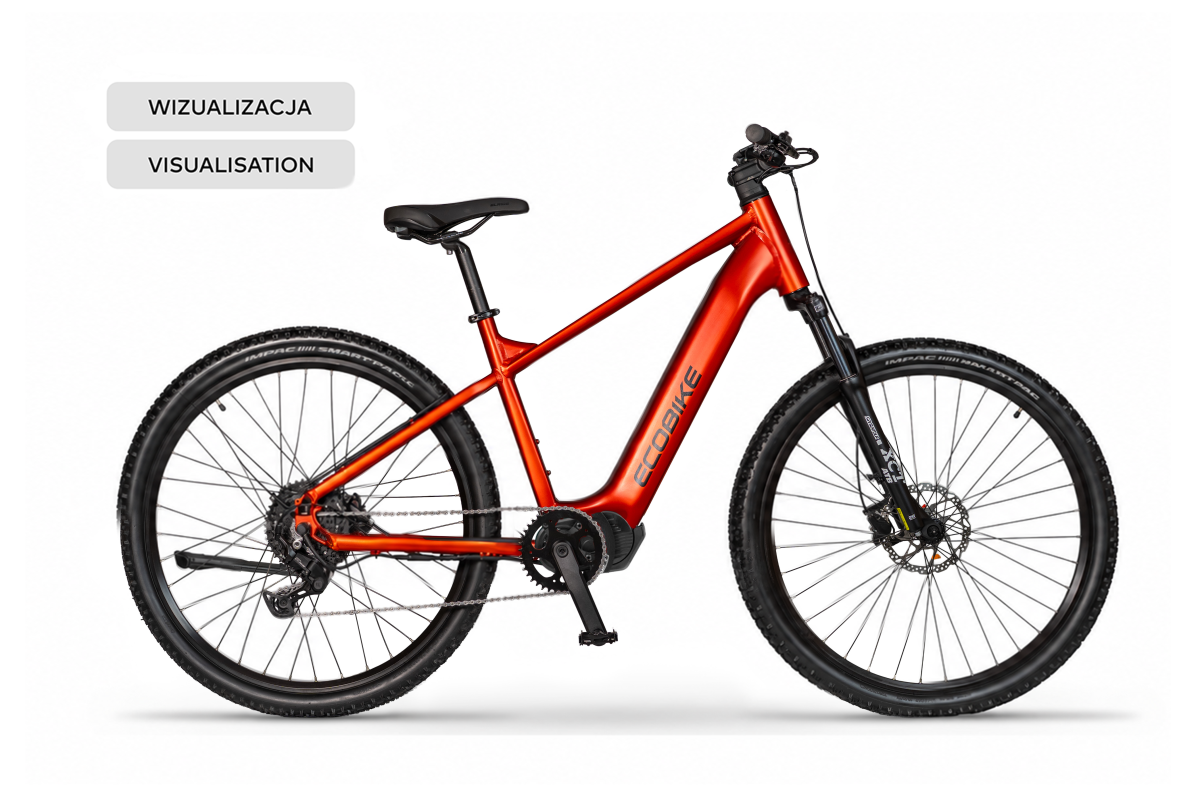 Silnik centralny Bafang M210 o momencie 80 Nm w Ecobike SX 100